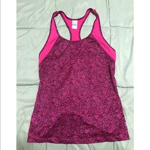 Racerback workout shirt